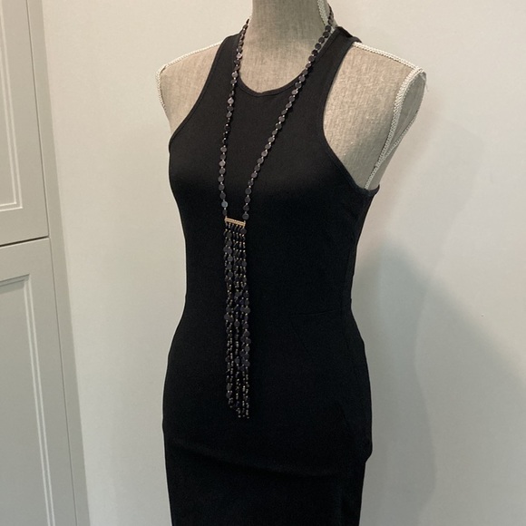 H&M Black Bodycon Racerback Dress​​ - Picture 10 of 13
